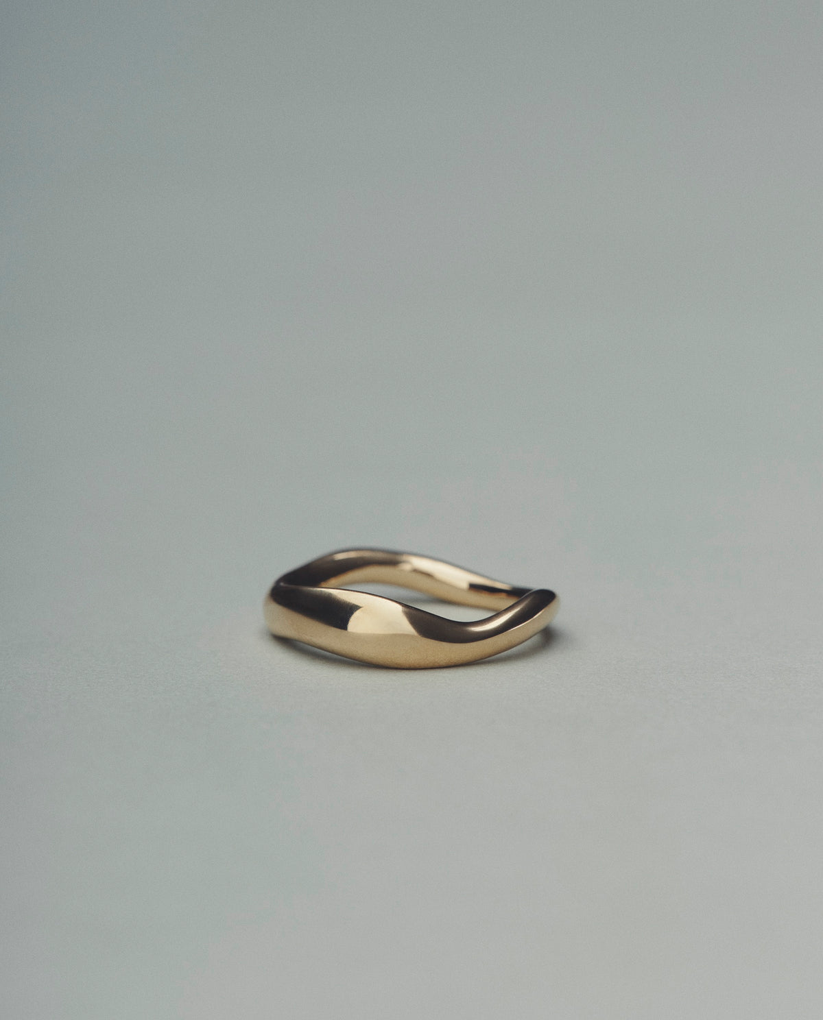 /520 Ring | Undulating Sculptural Band | Lott Studio