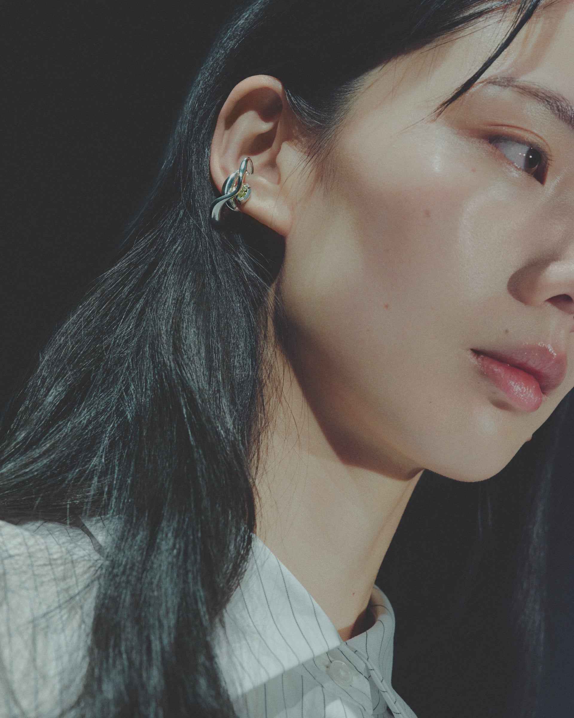 /612 Pear Diamond Earring