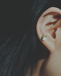 /612 Pear Diamond Earring