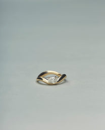 /653 Oval Diamond Ring