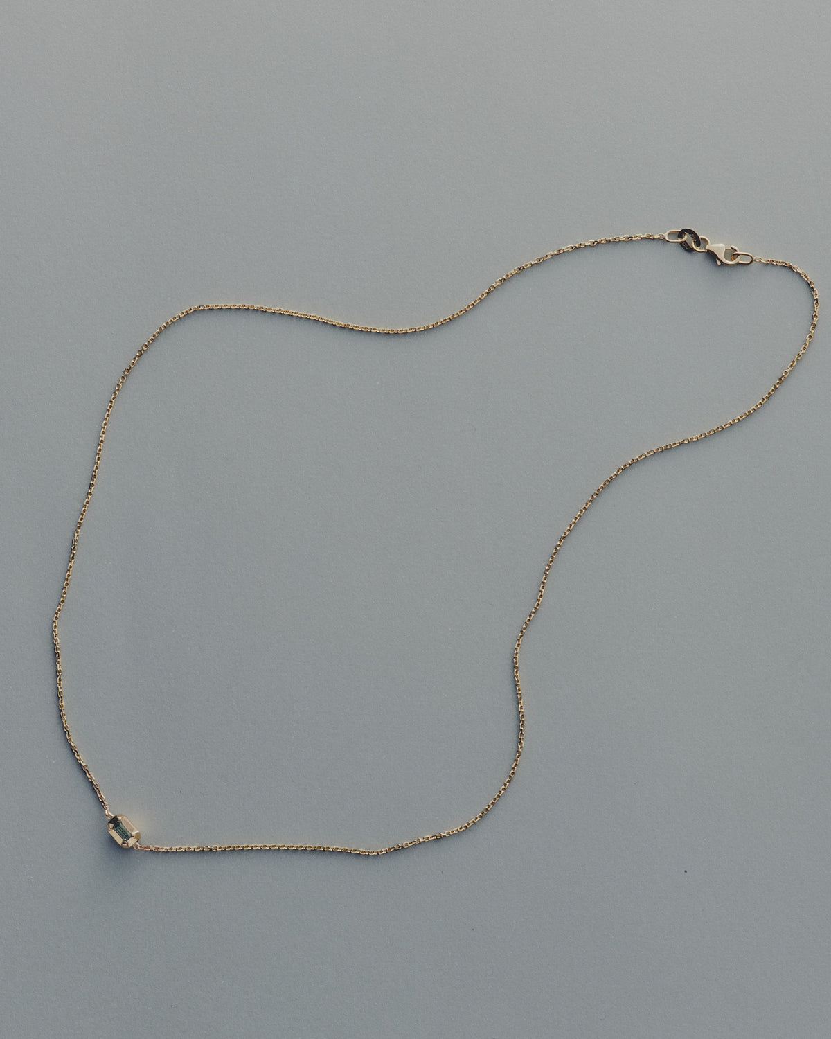 /652 Baguette Sapphire Necklace